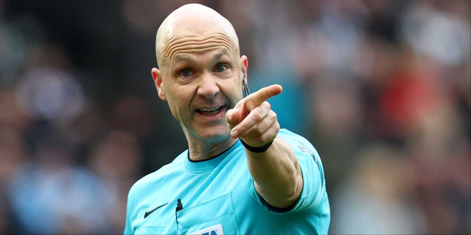 Referee Anthony Taylor