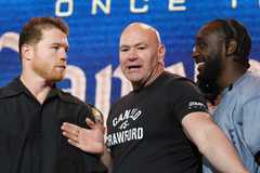Canelo Alvarez and Terence Crawford