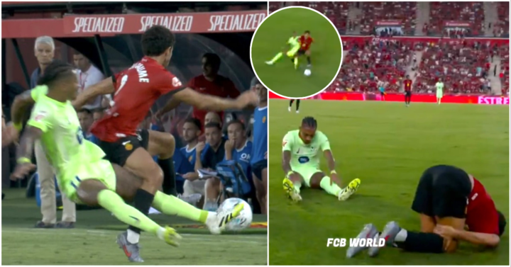 Fans Outraged as Raphinha Avoids Barcelona Red Card For 'Career Ending' Lunge