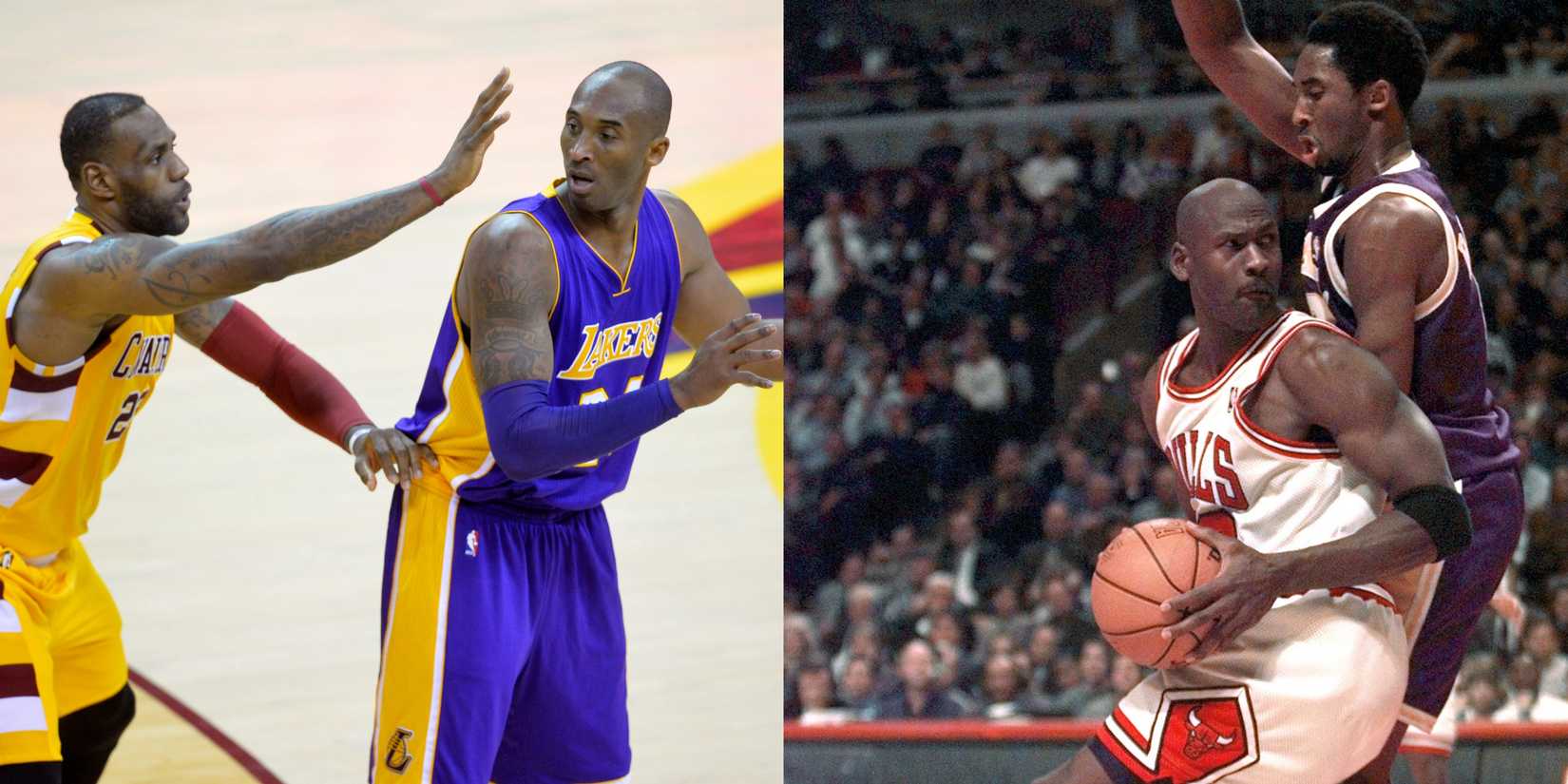 Kobe Bryant LeBron James Michael Jordan