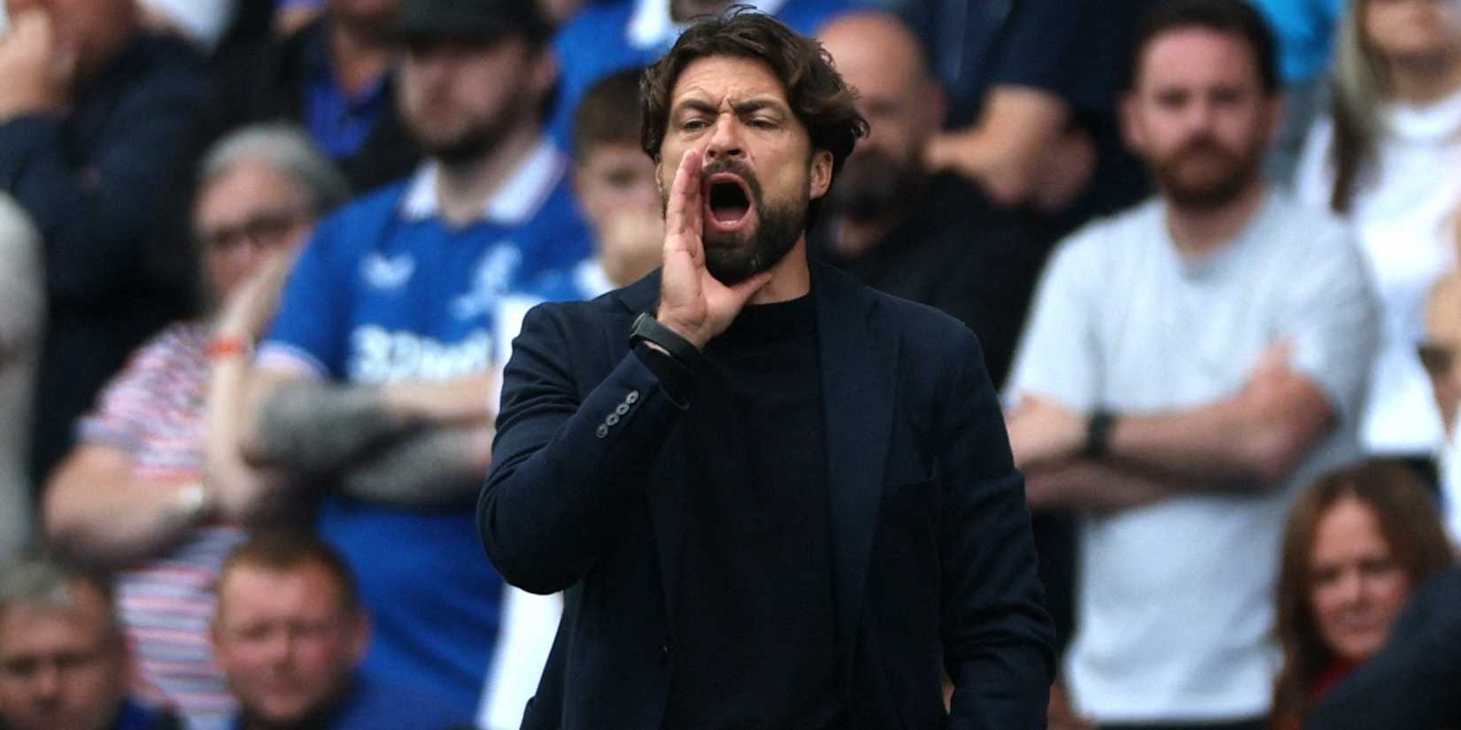 Rangers manager Russell Martin