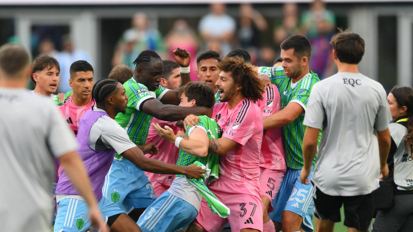 Will Suarez, Busquets, Miami face MLS punishment for Leagues Cup melee?