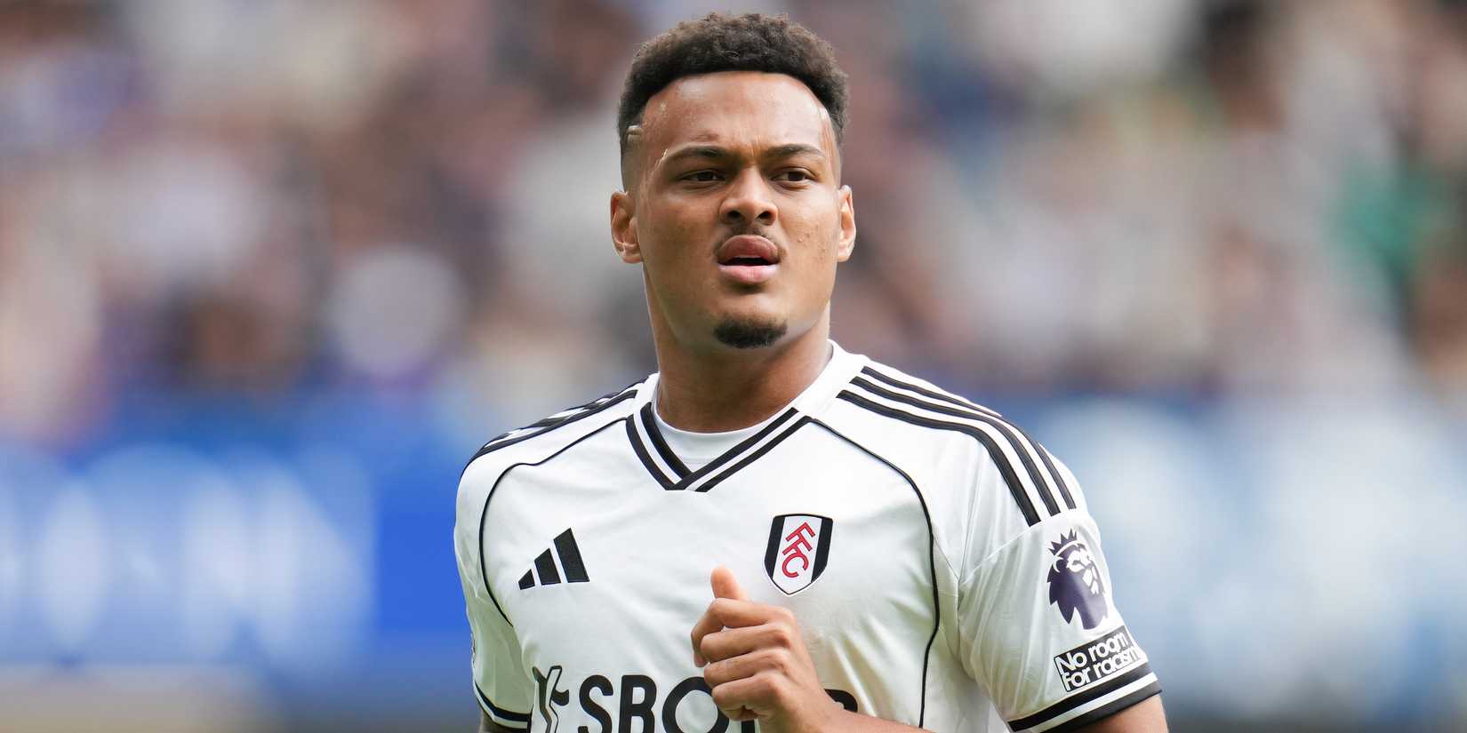 Rodrigo Muniz in action for Fulham