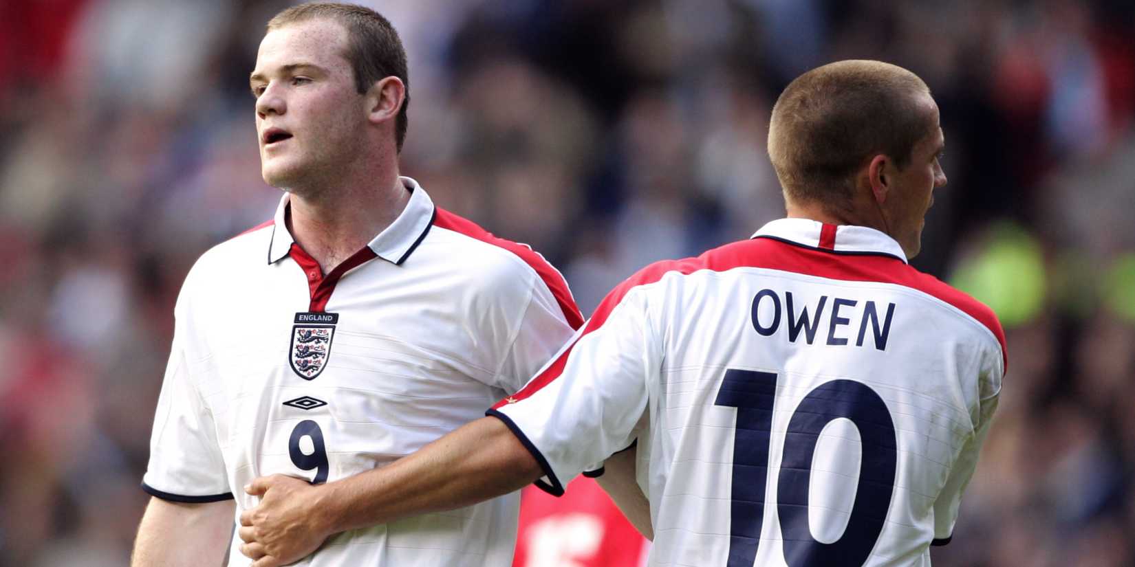 Wayne Rooney and Michael Owen
