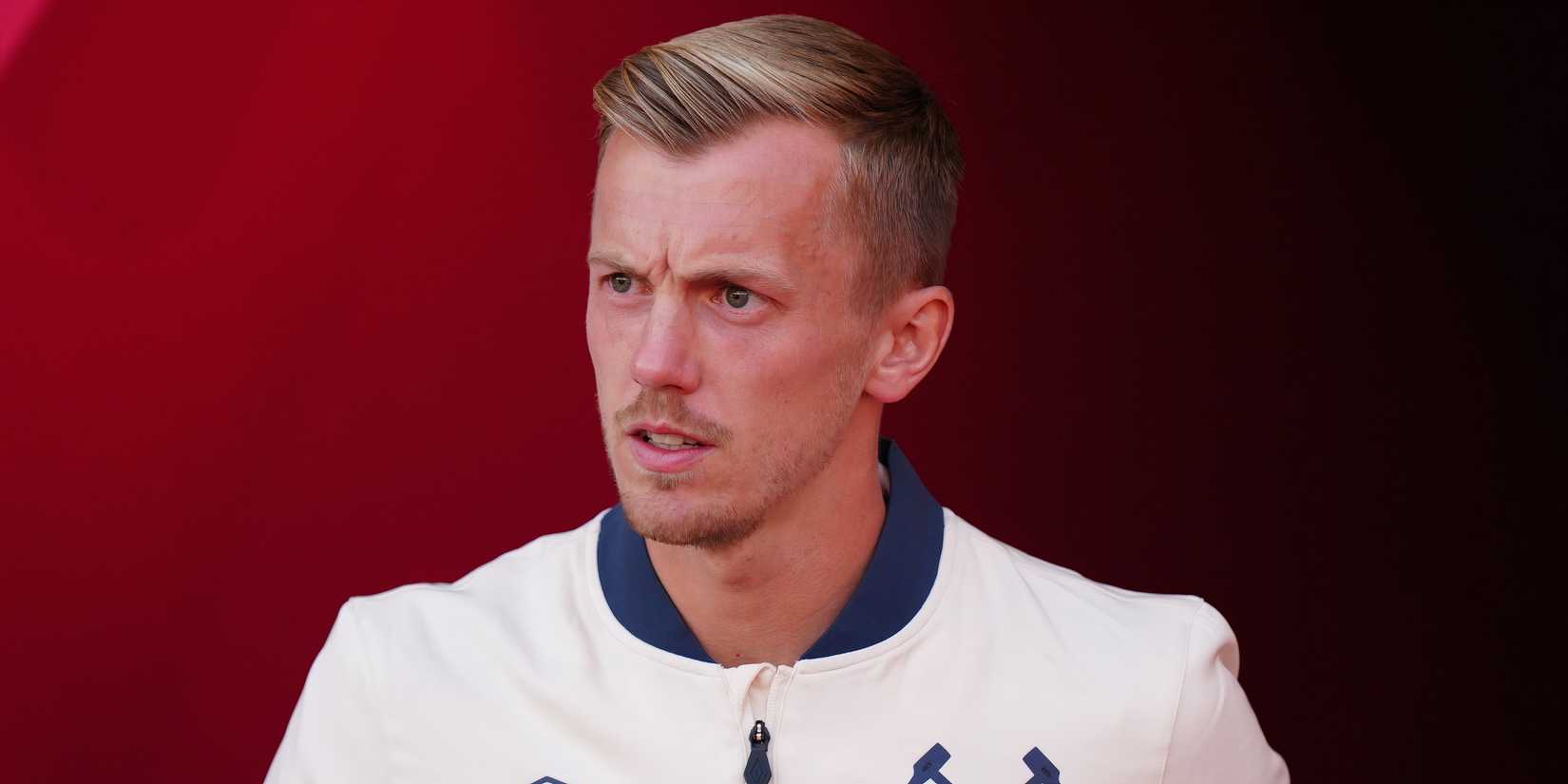 West Ham United midfielder James Ward-Prowse