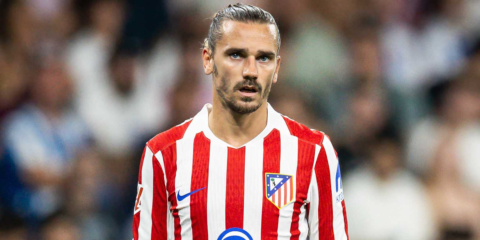 Antoine Griezmann in action for Atletico Madrid