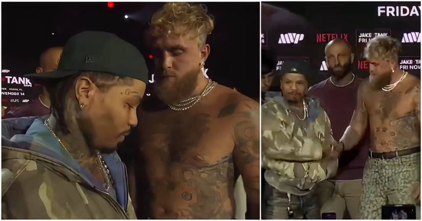 Gervonta Davis and Jake Paul
