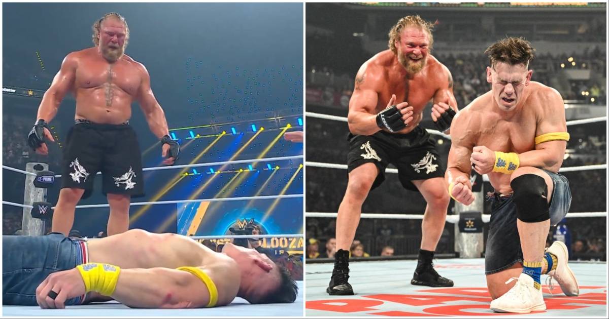 Real Reason WWE Booked Brock Lesnar to Squash John Cena at Wrestlepalooza Real Reason WWE Booked Brock Lesnar to Squash John Cena at Wrestlepalooza