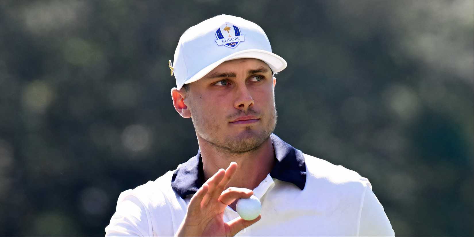 Ludvig Aberg at the 2025 Ryder Cup