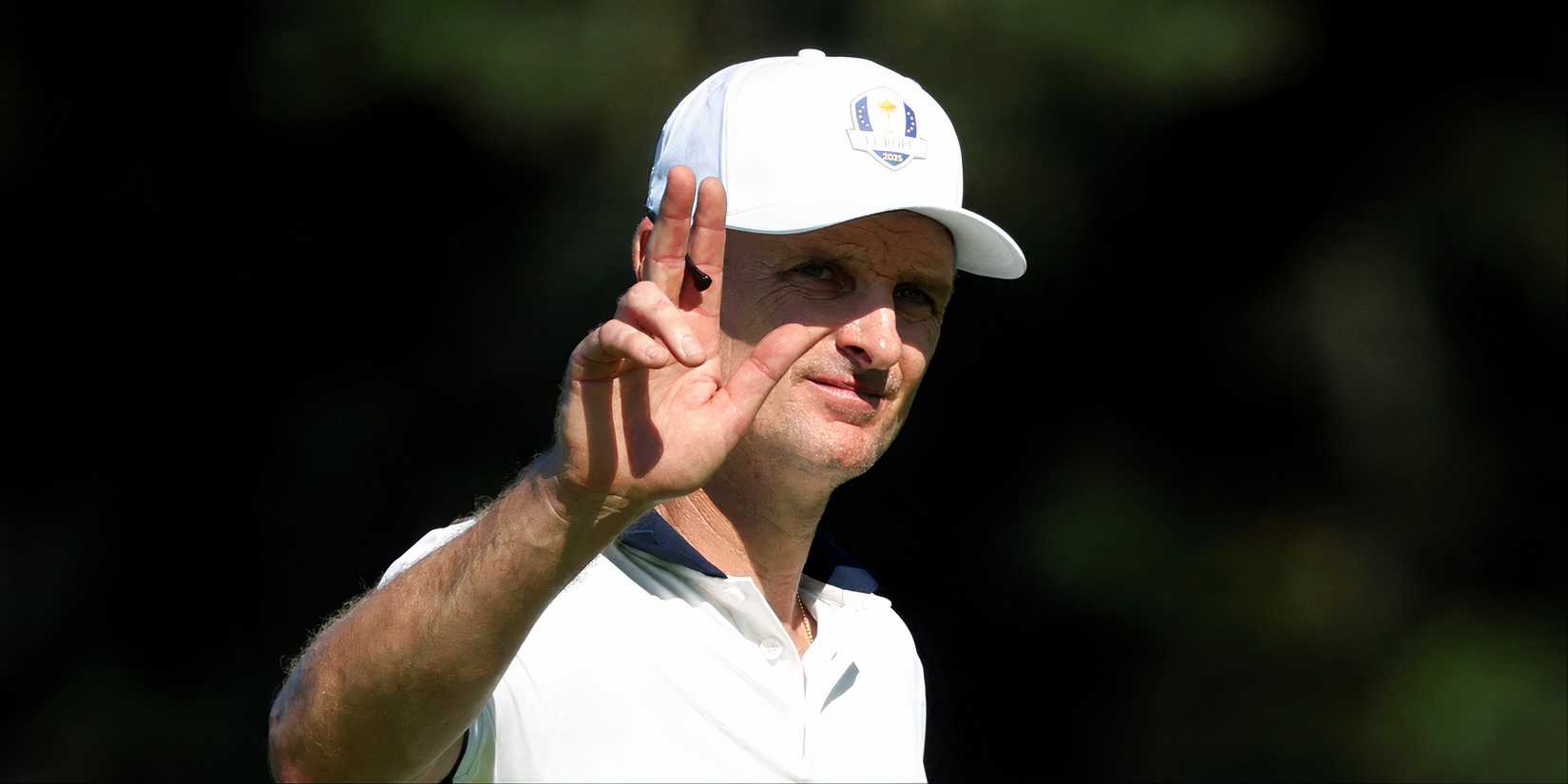 Justin Rose at the 2025 Ryder Cup