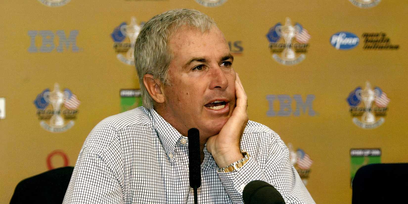 Curtis Strange in a Ryder Cup Press Conference