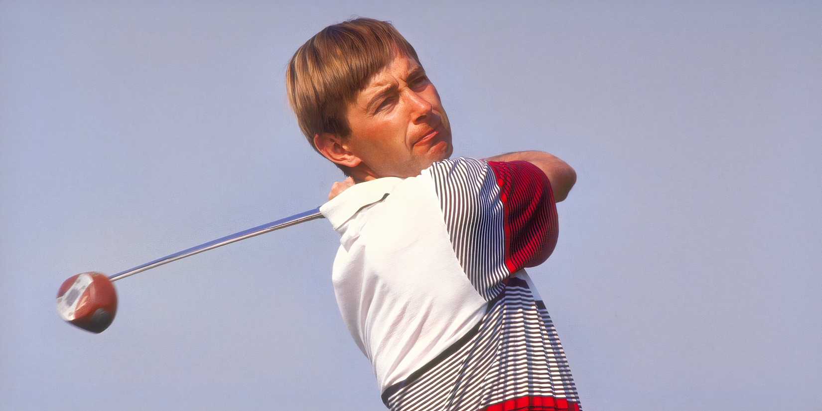 Ken Brown playing golf