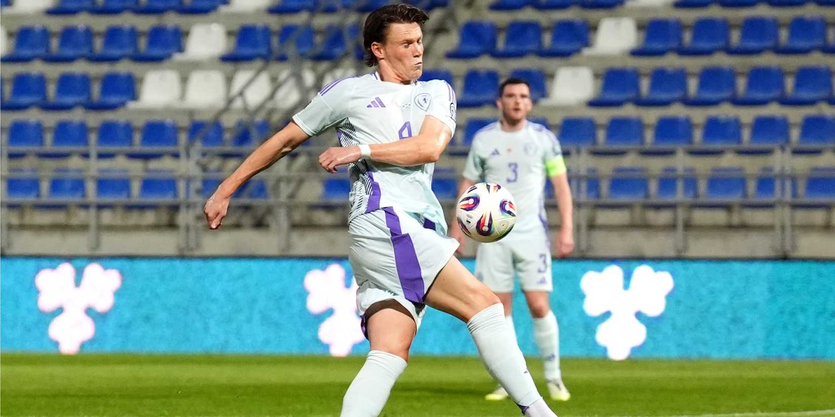 Scott McTominay in action for Scotland against Belarus