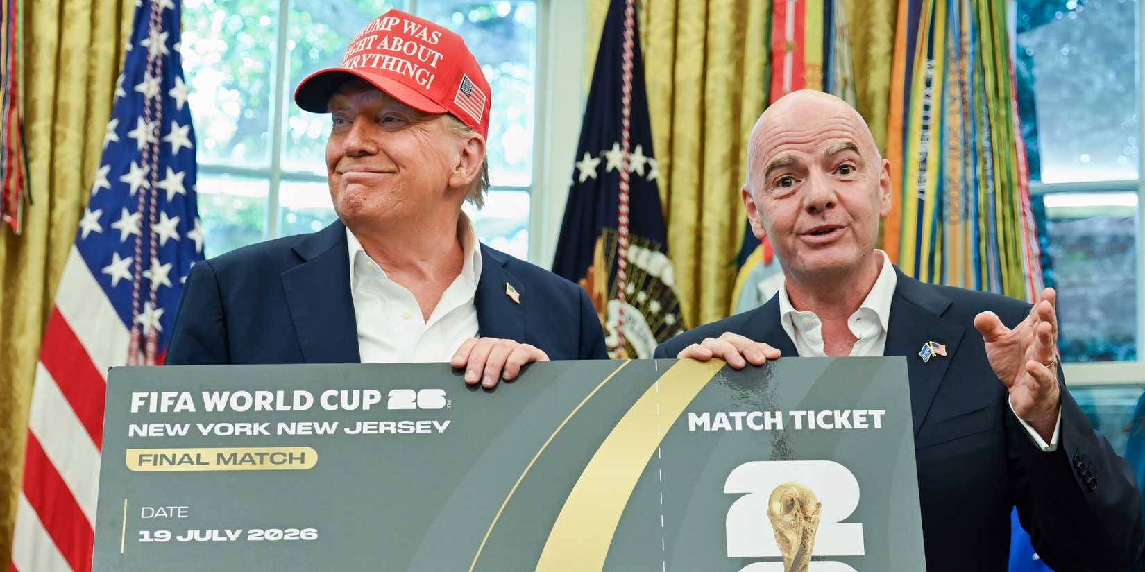 Infantino Folds on World Cup Stake Sale Amid Global Outcry, Trump Stays Mum on Kushner Link