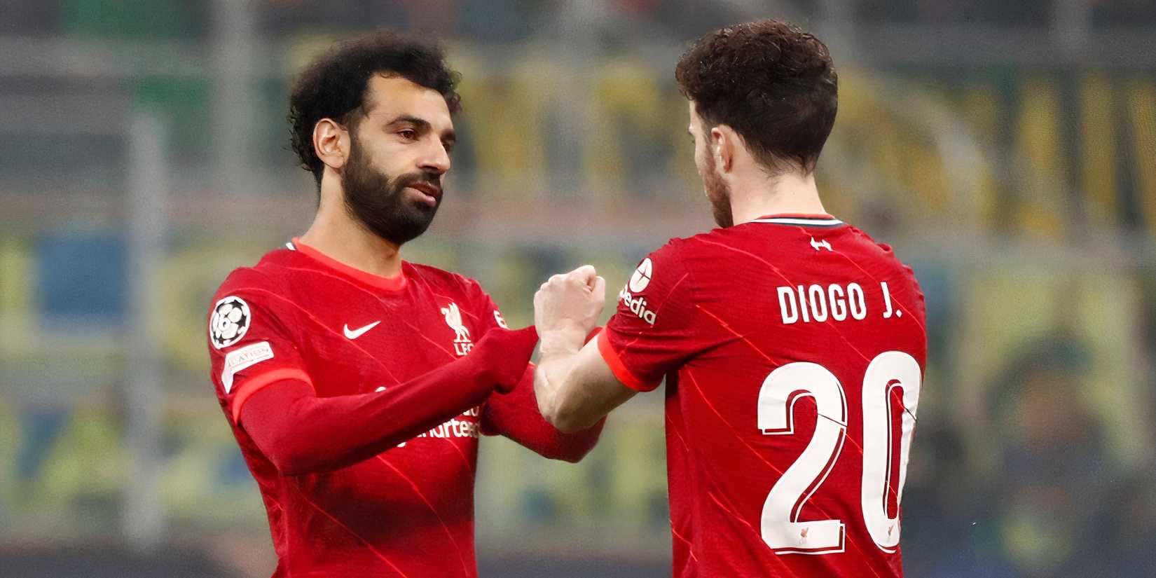 diogo jota mohamed salah