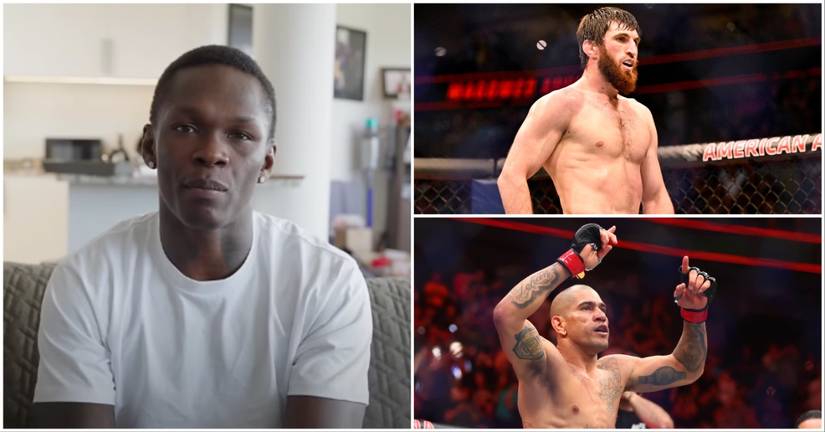 Israel Adesanya predicts Magomed Ankalaev vs Alex Pereira 2 social