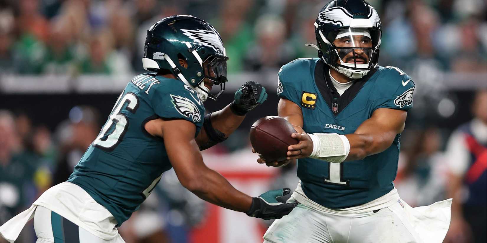 Jalen Hurts Saquon Barkley