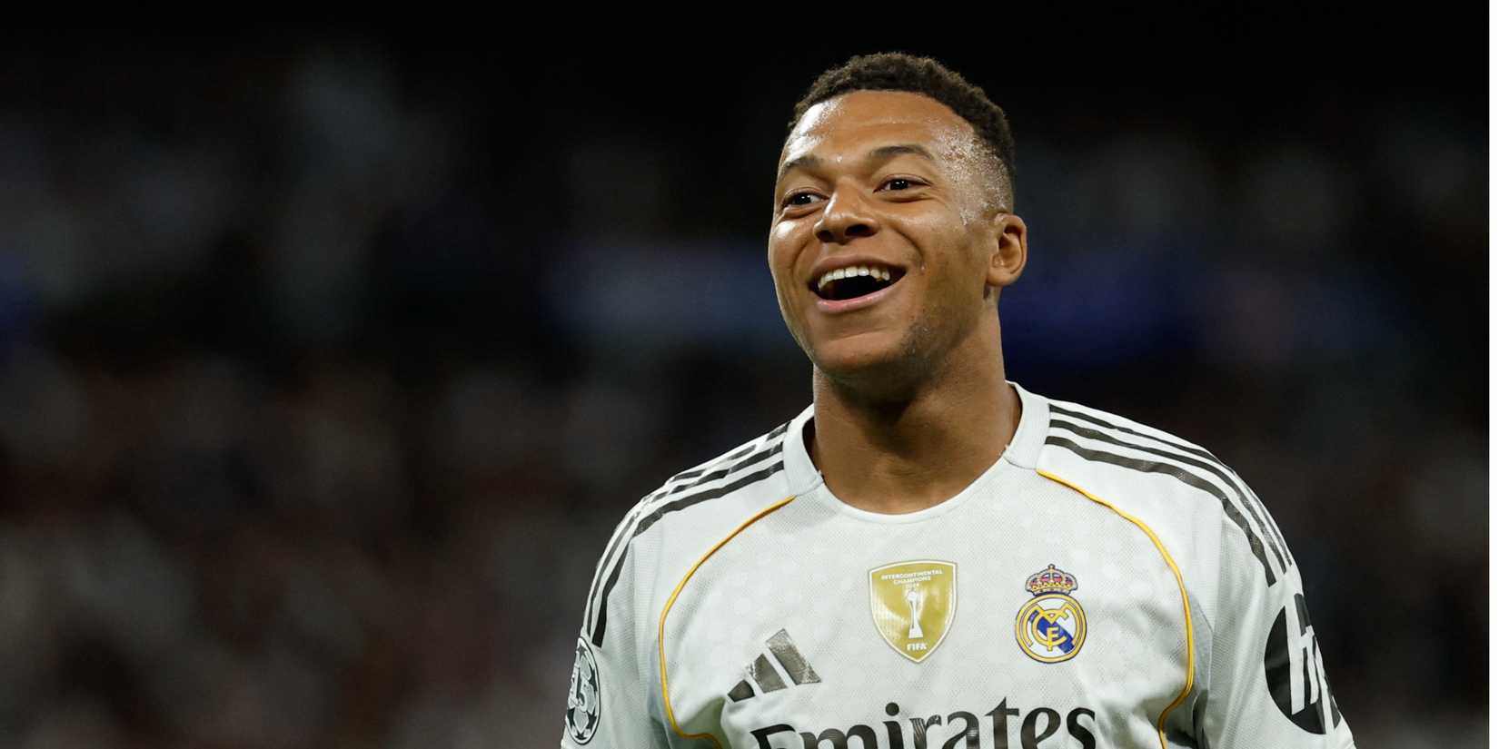 Kylian Mbappe in action for Real Madrid against Juventus in the UEFA Champions League-1