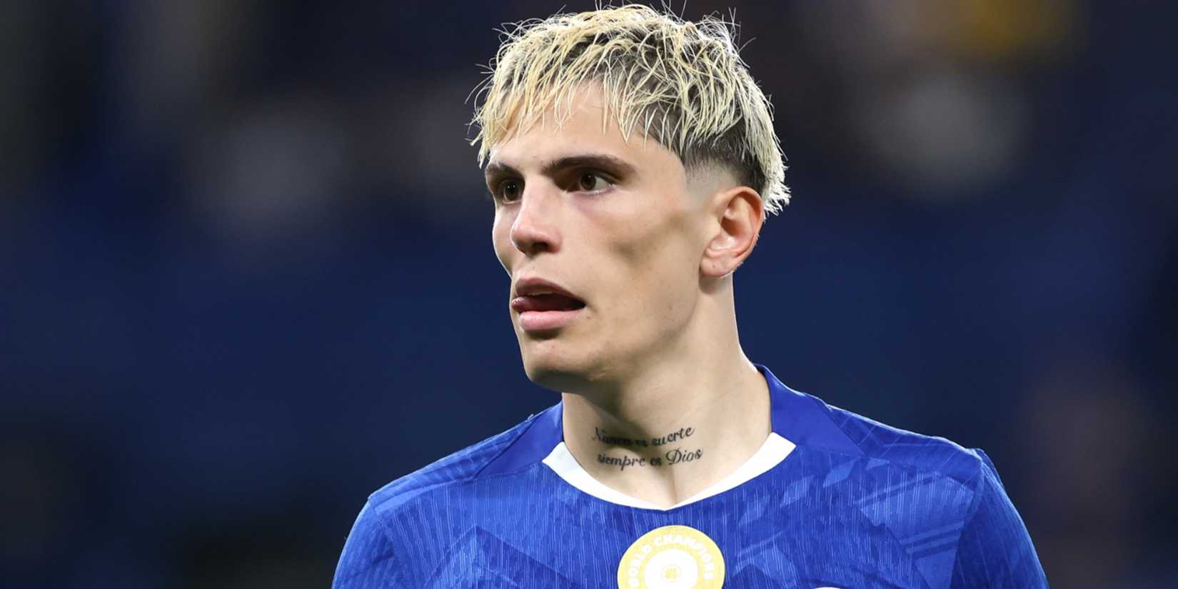 Alejandro Garnacho neck tattoo