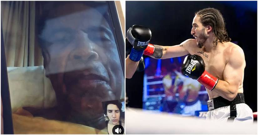 Nico Ali Walsh and Muhammad Ali