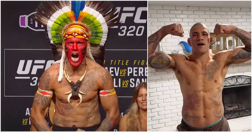 Alex Pereira weight gain UFC 320