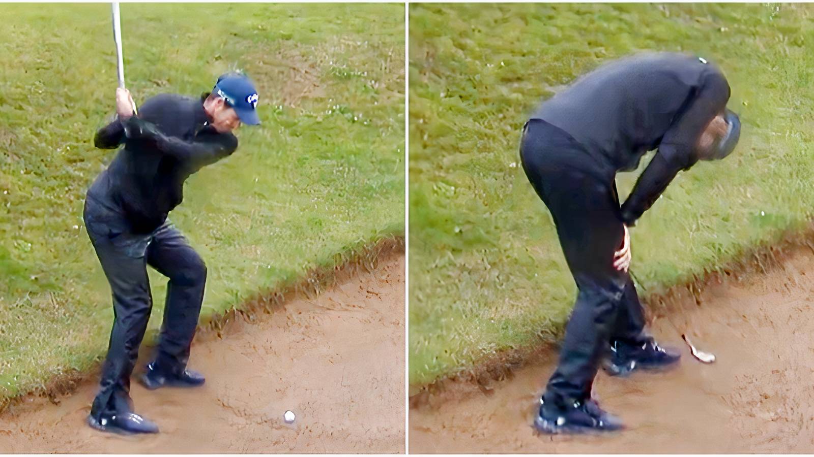 Andy Murray hit a shot so bad during his professional golf debut that crowd burst out laughing