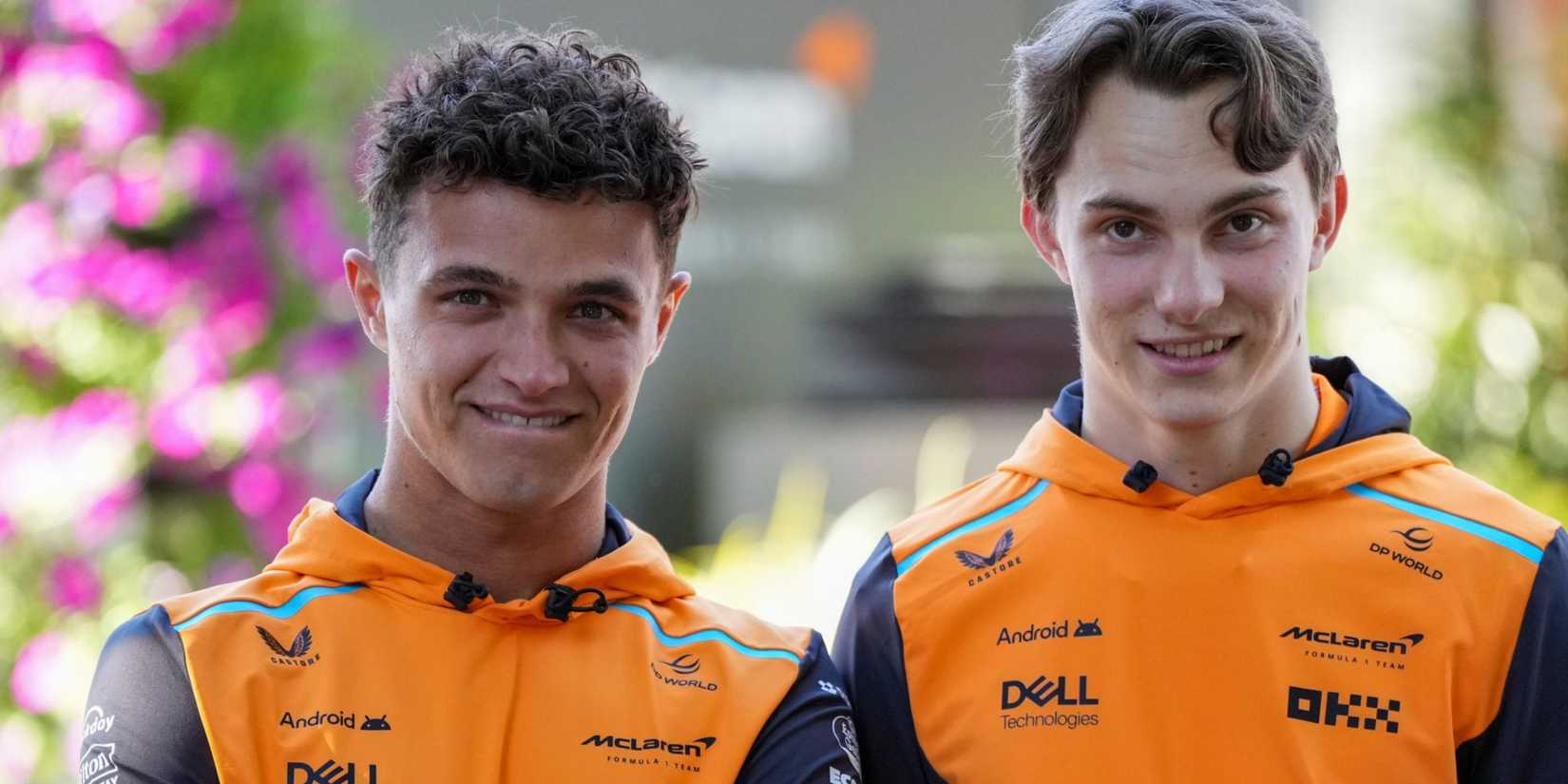 Lando Norris and Oscar Piastri