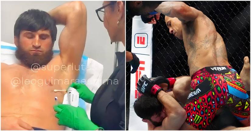 Magomed Ankalaev and Alex Pereira