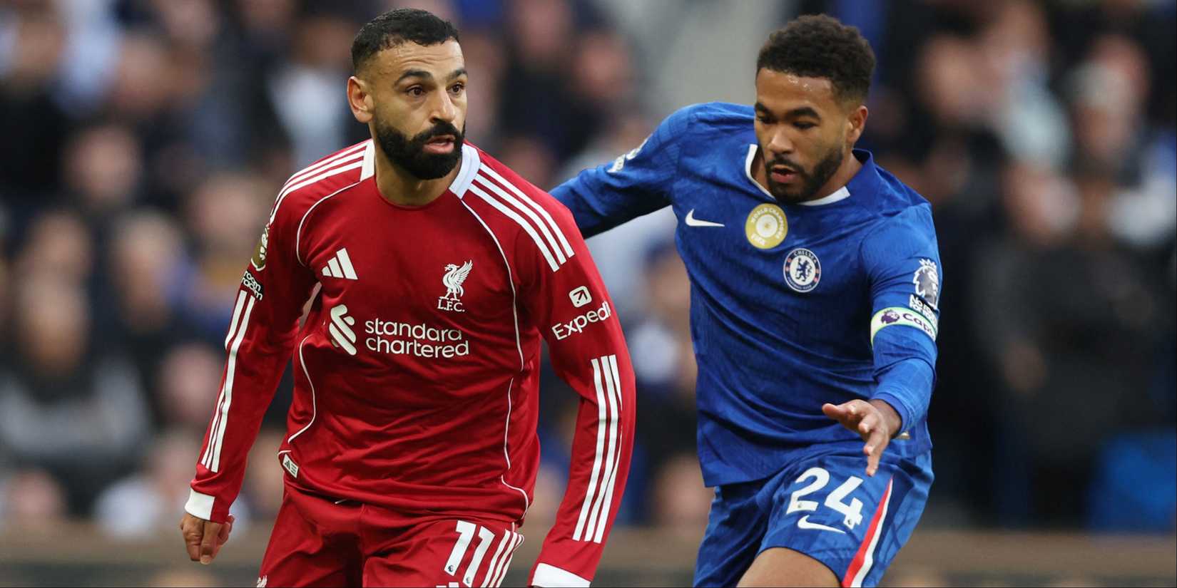 Mohamed Salah and Reece James
