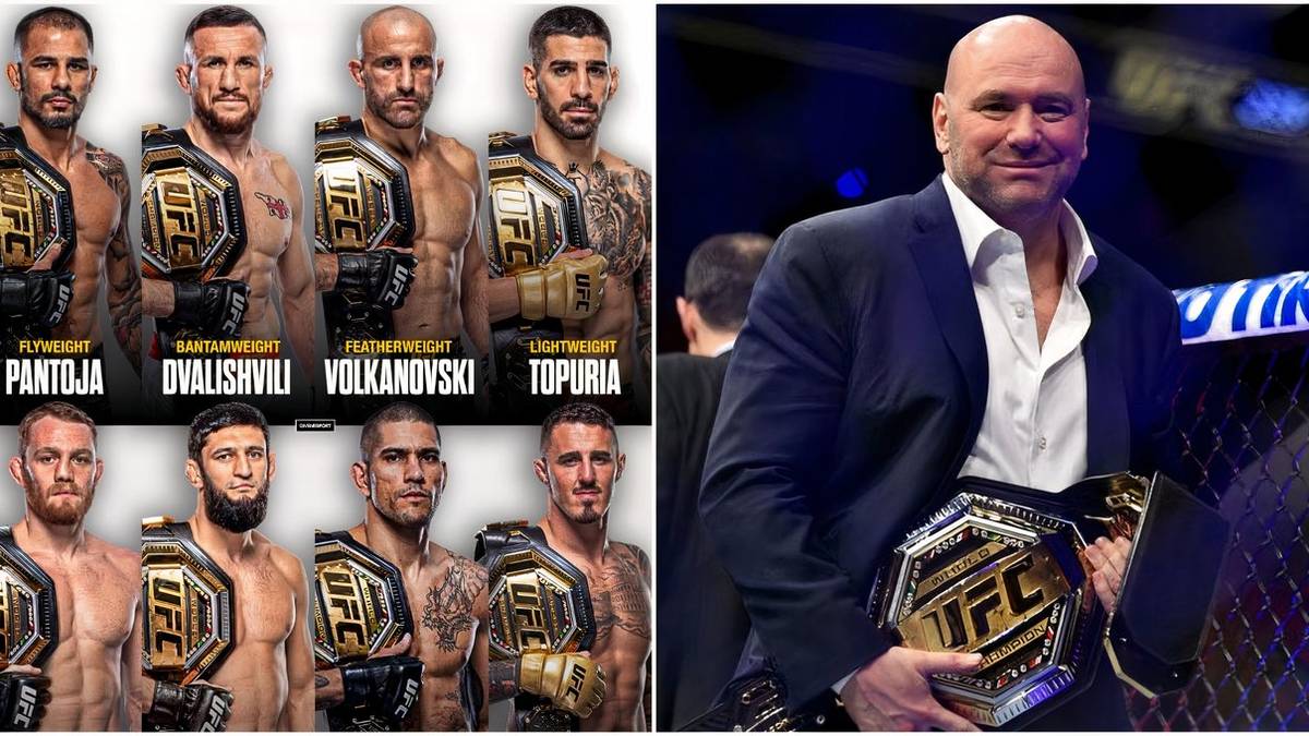 UFC: Every Male Champion Right Now Ranked From Worst to Best