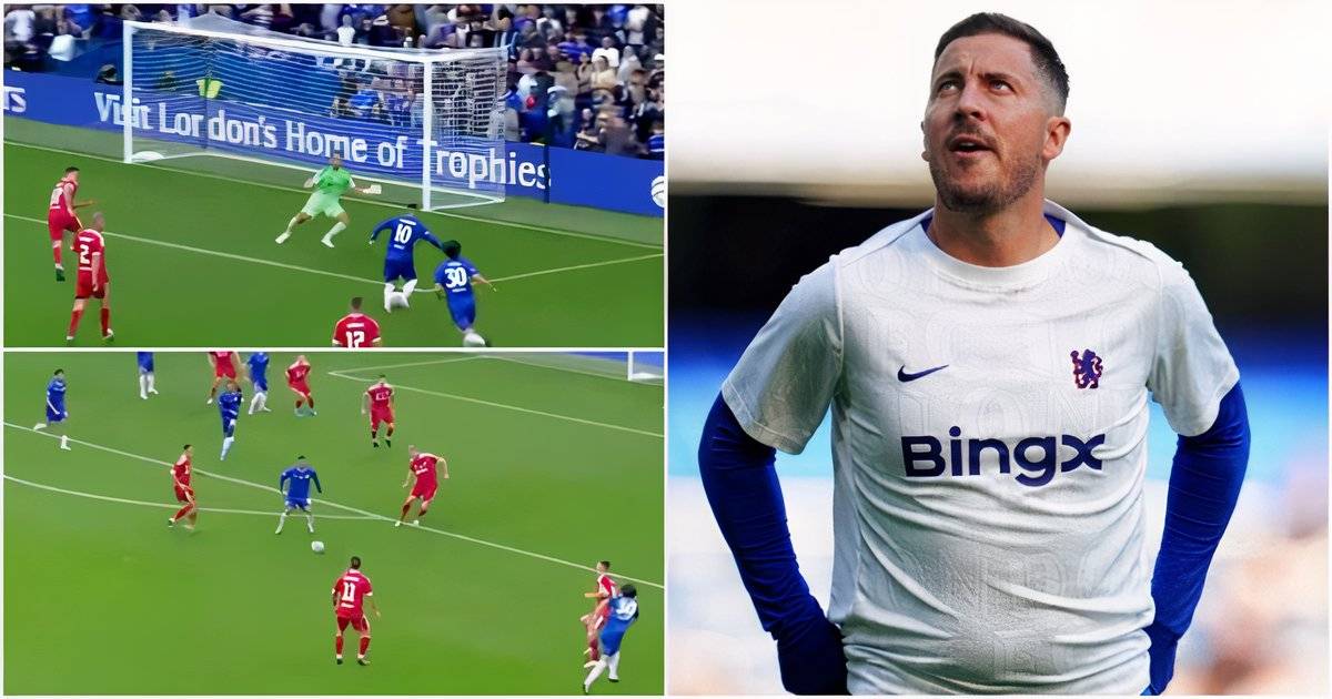 How Eden Hazard Performed as Chelsea Highlights vs Liverpool Legends Emerge