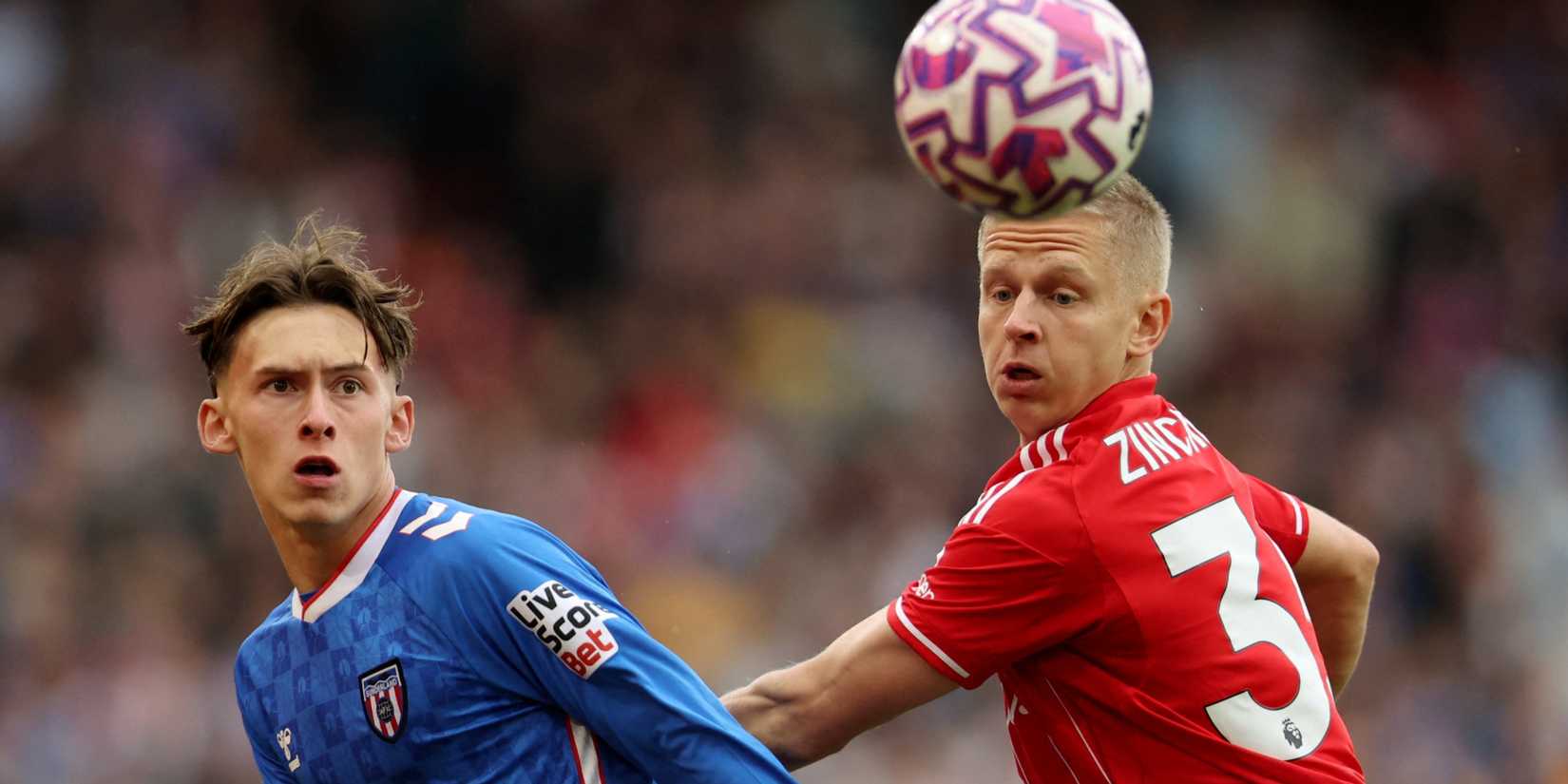 Nottingham Forest's Oleksandr Zinchenko