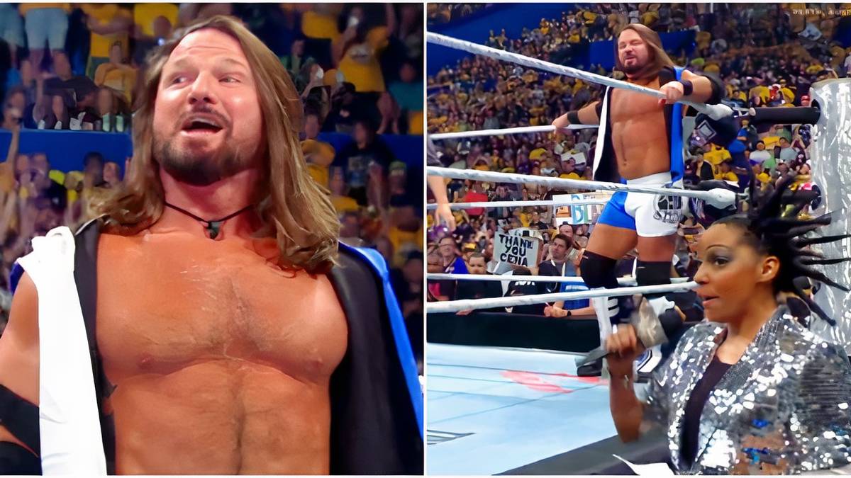 WWE Crown Jewel: Real Story Emerges Behind AJ Styles' Ring Introduction WWE Crown Jewel: Real Story Emerges Behind AJ Styles' Ring Introduction