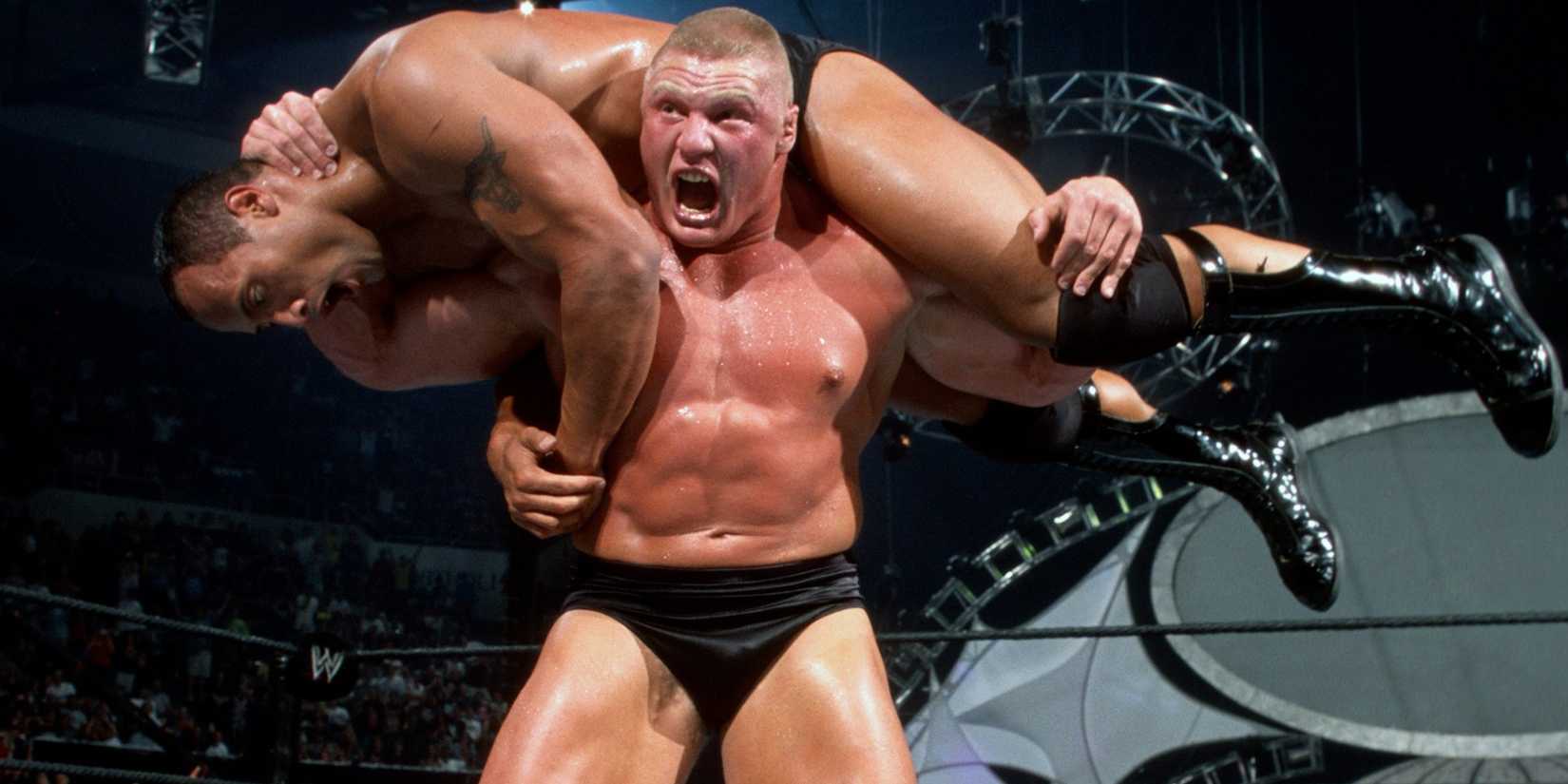 AI Names & Ranks 20 Strongest WWE Superstars of All Time - Brock Lesnar 2nd 8 The Rock vs Brock Lesnar