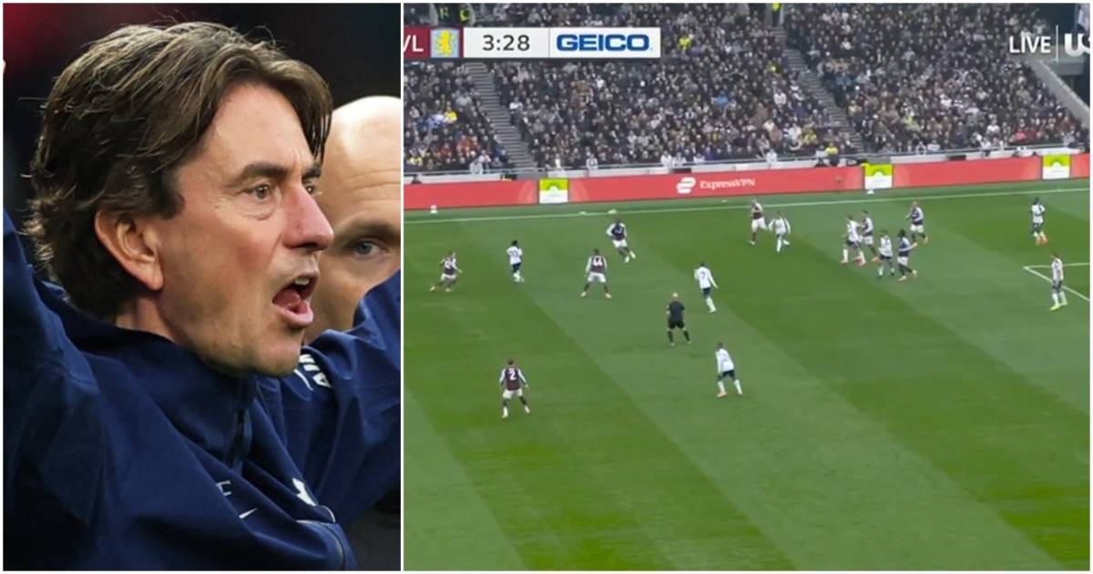 Spurs Fans Will Lose Faith in Frank if He Keeps Playing 'Baffling' Duo After Villa loss - GiveMeSport