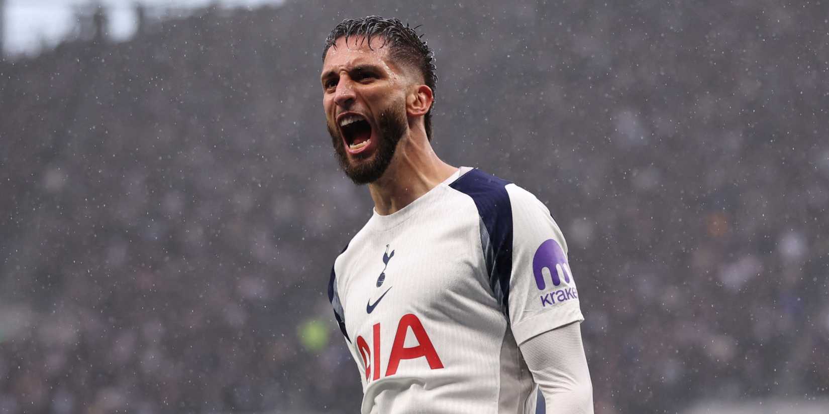 Tottenham Hotspur's Rodrigo Bentancur celebrates