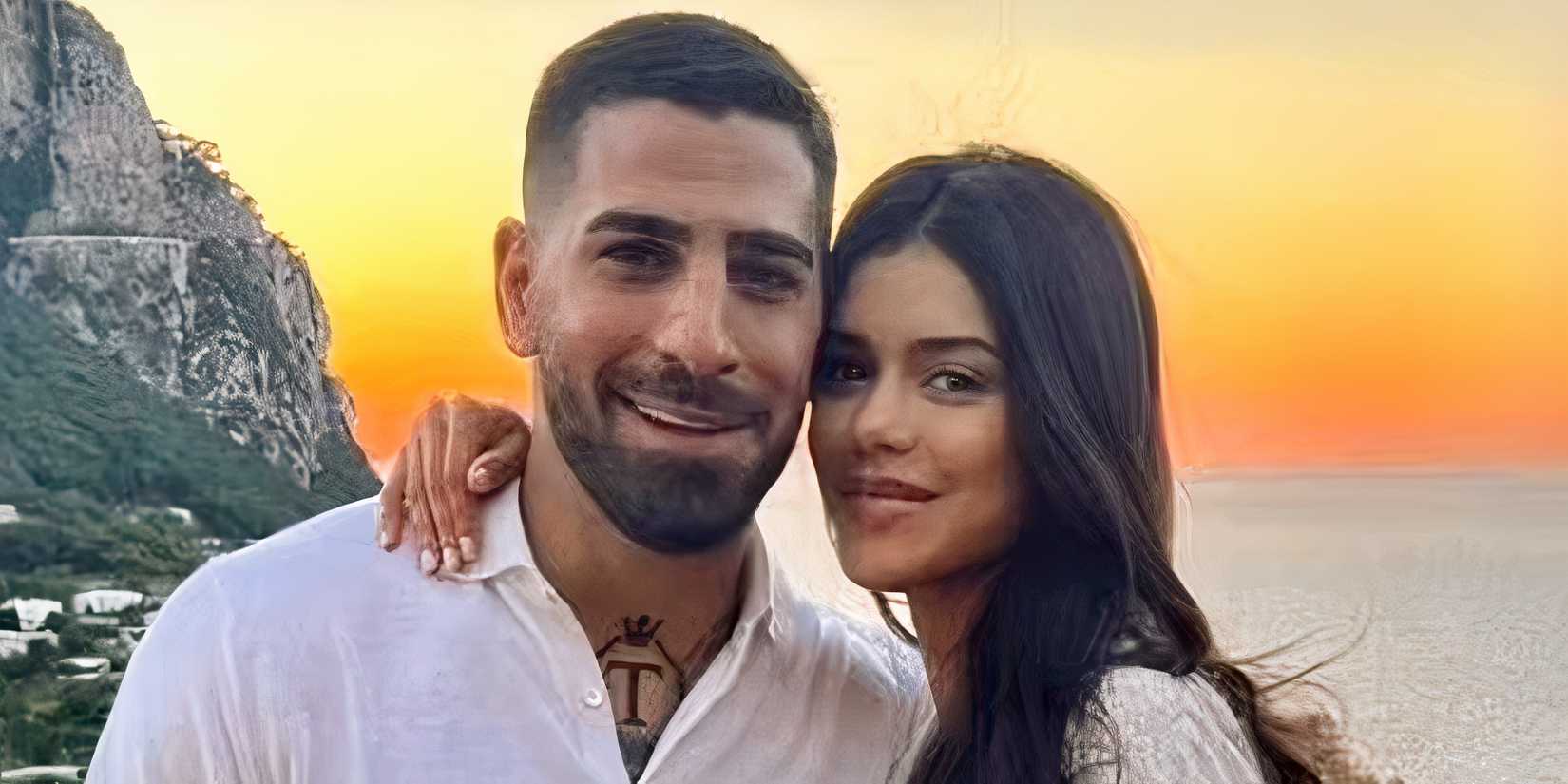 Ilia Topuria & his wife