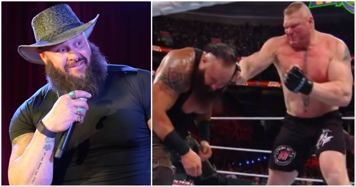 Braun Strowman Reflects on Being Punched by Brock Lesnar For Real During WWE Match Braun Strowman Reflects on Being Punched by Brock Lesnar For Real During WWE Match