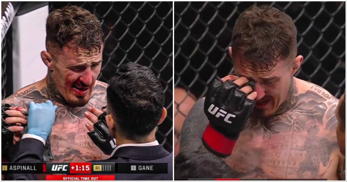 Ufc Doctor Tom Aspinall's Comment to UFC Doctor Moments Before Ciryl Gane Stoppage ...
