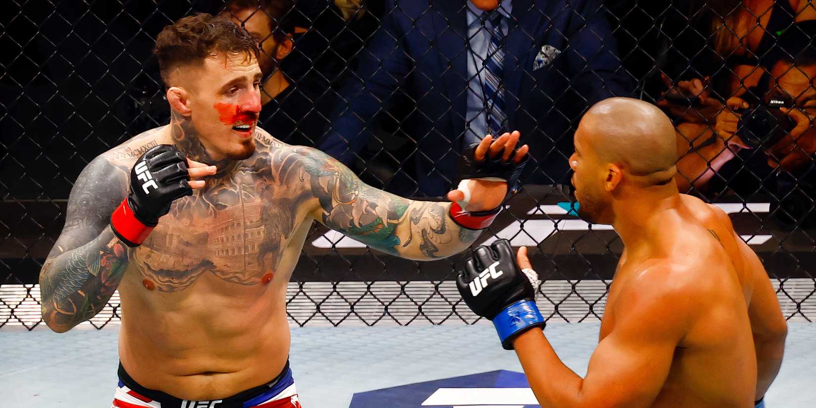 Tom Aspinall fights Cyril Gane at UFC 321