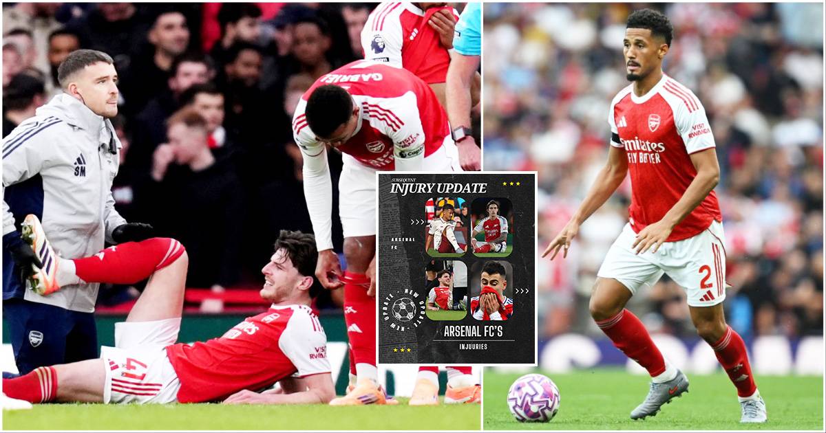 Arsenal: Expert Gives Verdict on Declan Rice and William Saliba Injuries