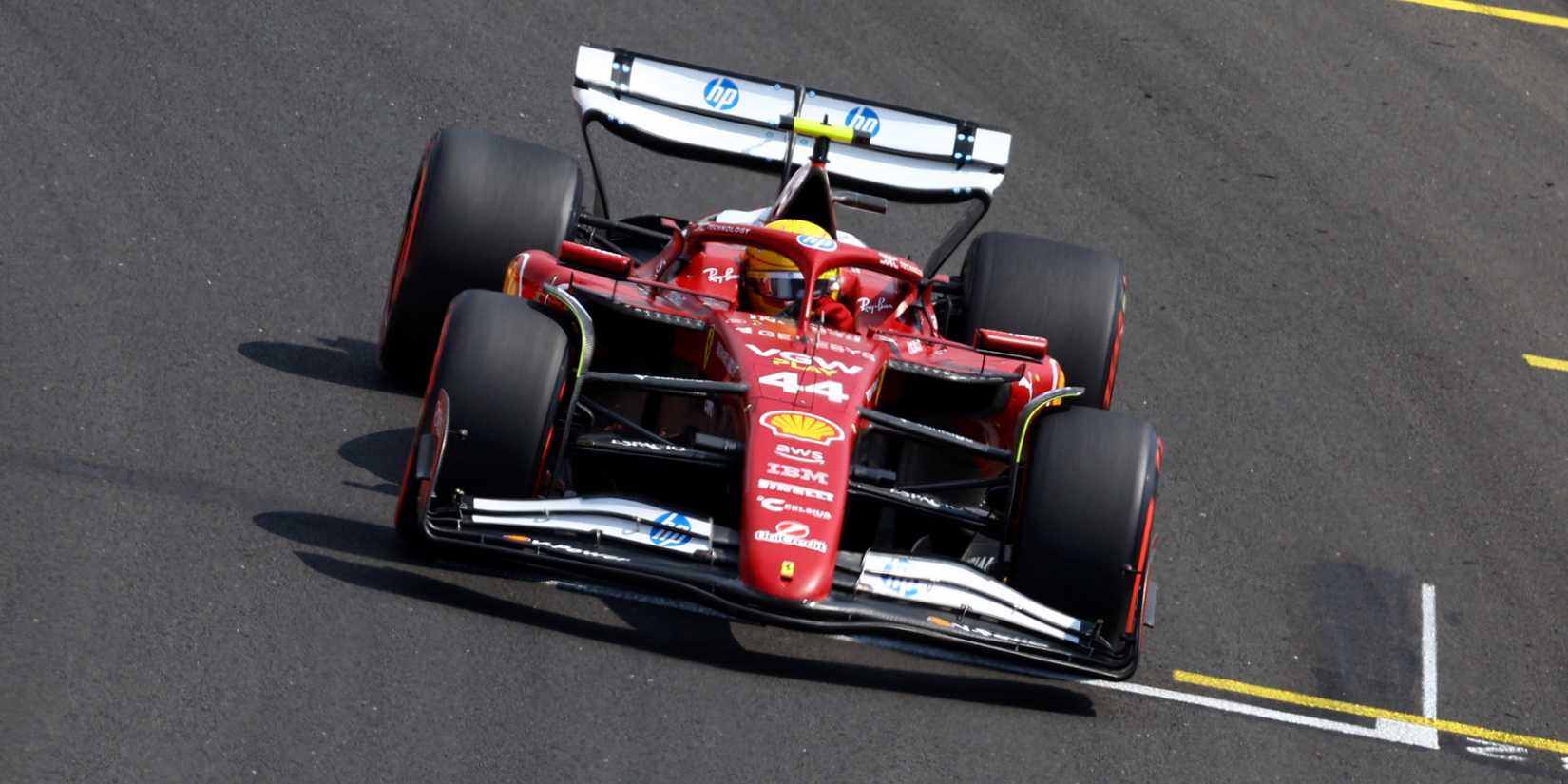 Lewis Hamilton's Ferrari