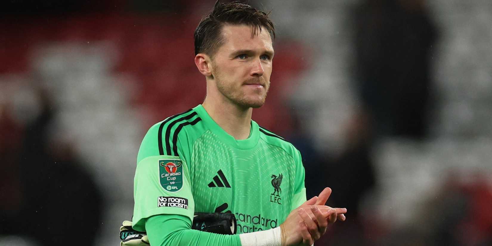 Liverpool's Freddie Woodman