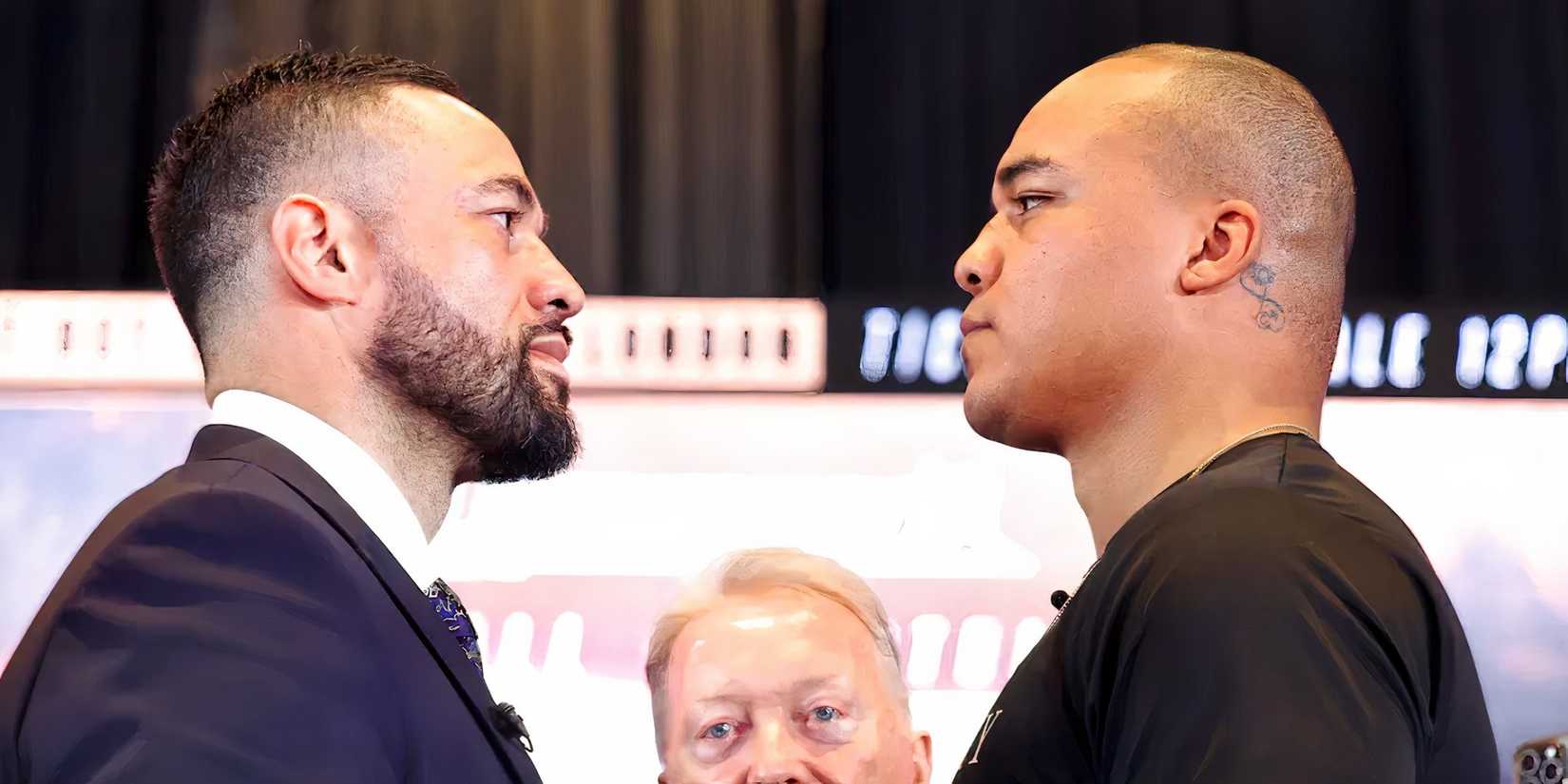 Fabio Wardley and Joseph Parker