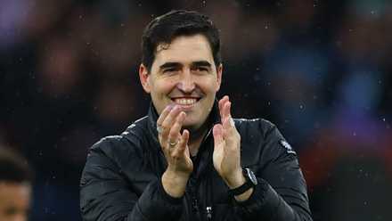 Andoni Iraola applauds Bournemouth supporters