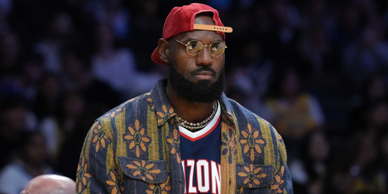 LeBron James injured