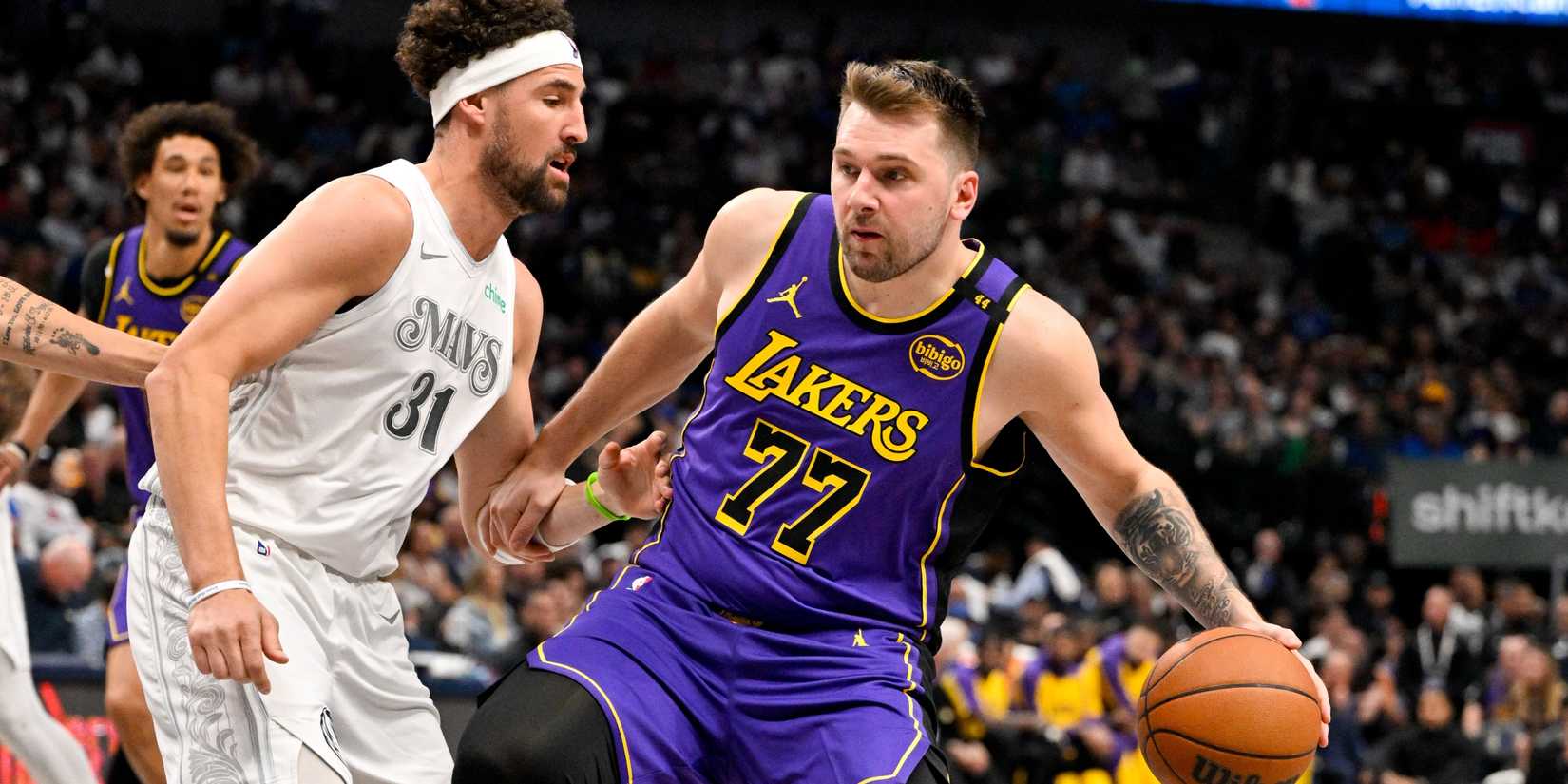 Luka Doncic Klay Thompson