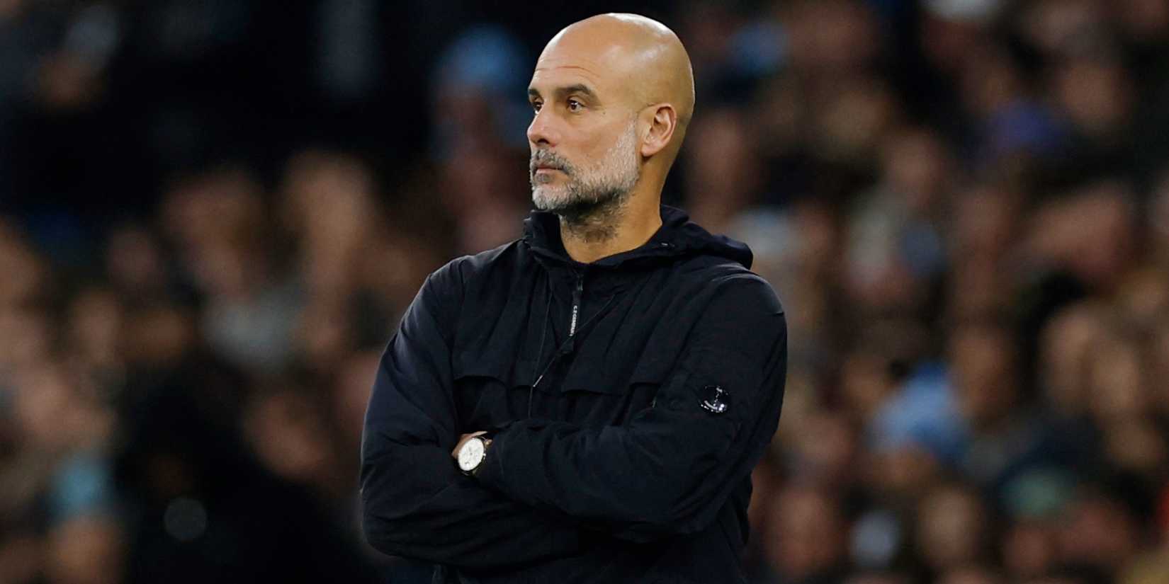Manchester City manager Pep Guardiola during their match against Bournemouth.