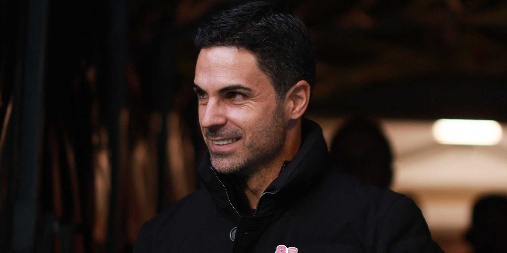 Arsenal manager Mikel Arteta before the match against Burnley.