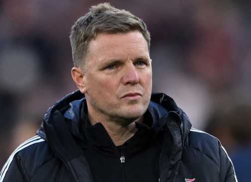 Newcastle United manager Eddie Howe after losing to West Ham United.